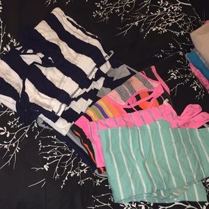 Stripped shirts and dresses